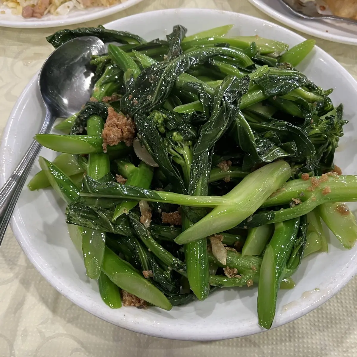 Par-Boiled Chinese Broccoli