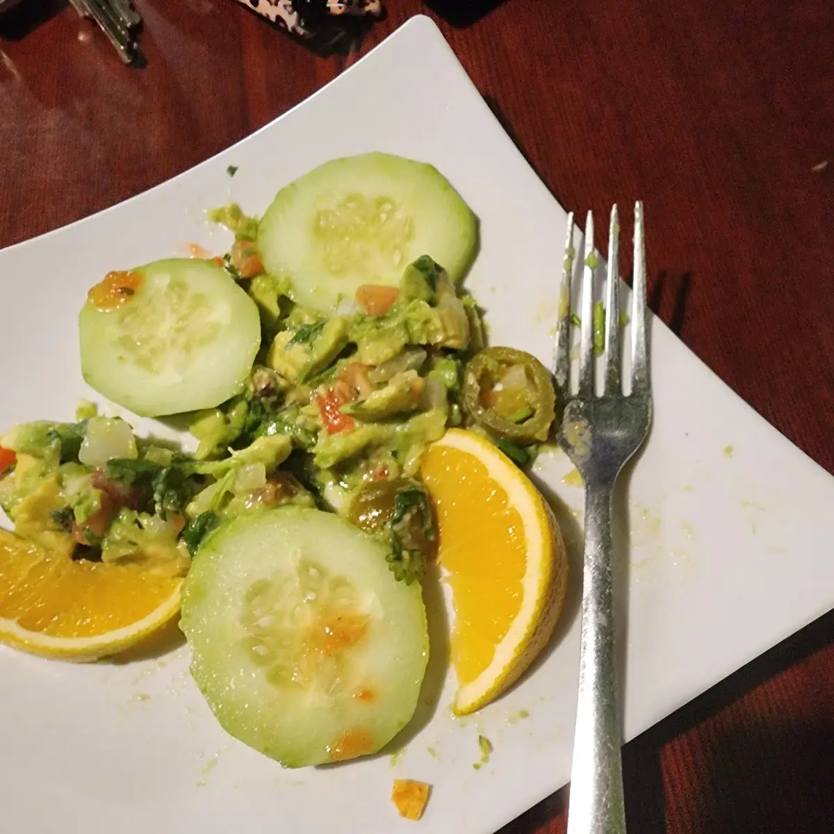 Fresh Table Made Guacamole
