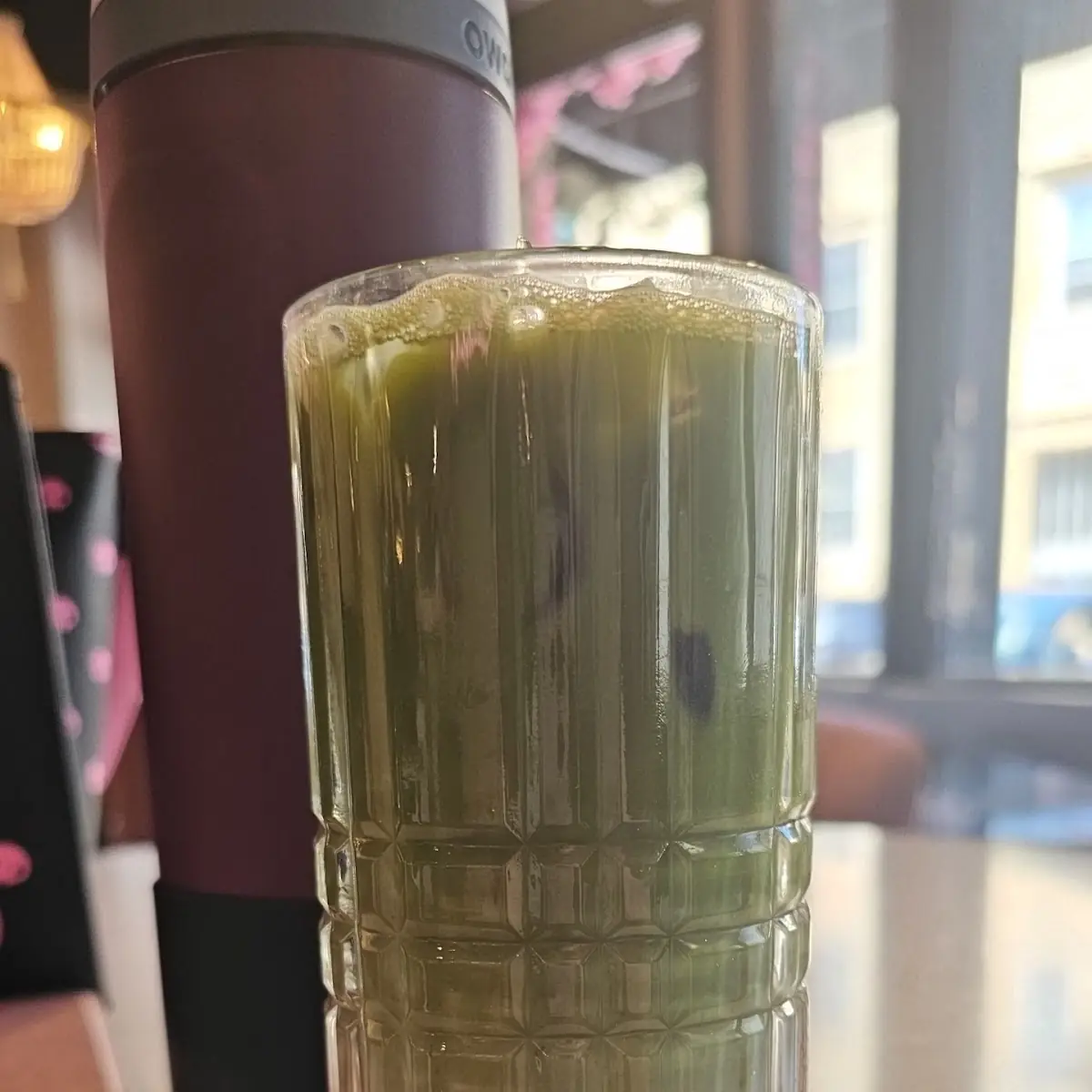 Strawberry Matcha Latte