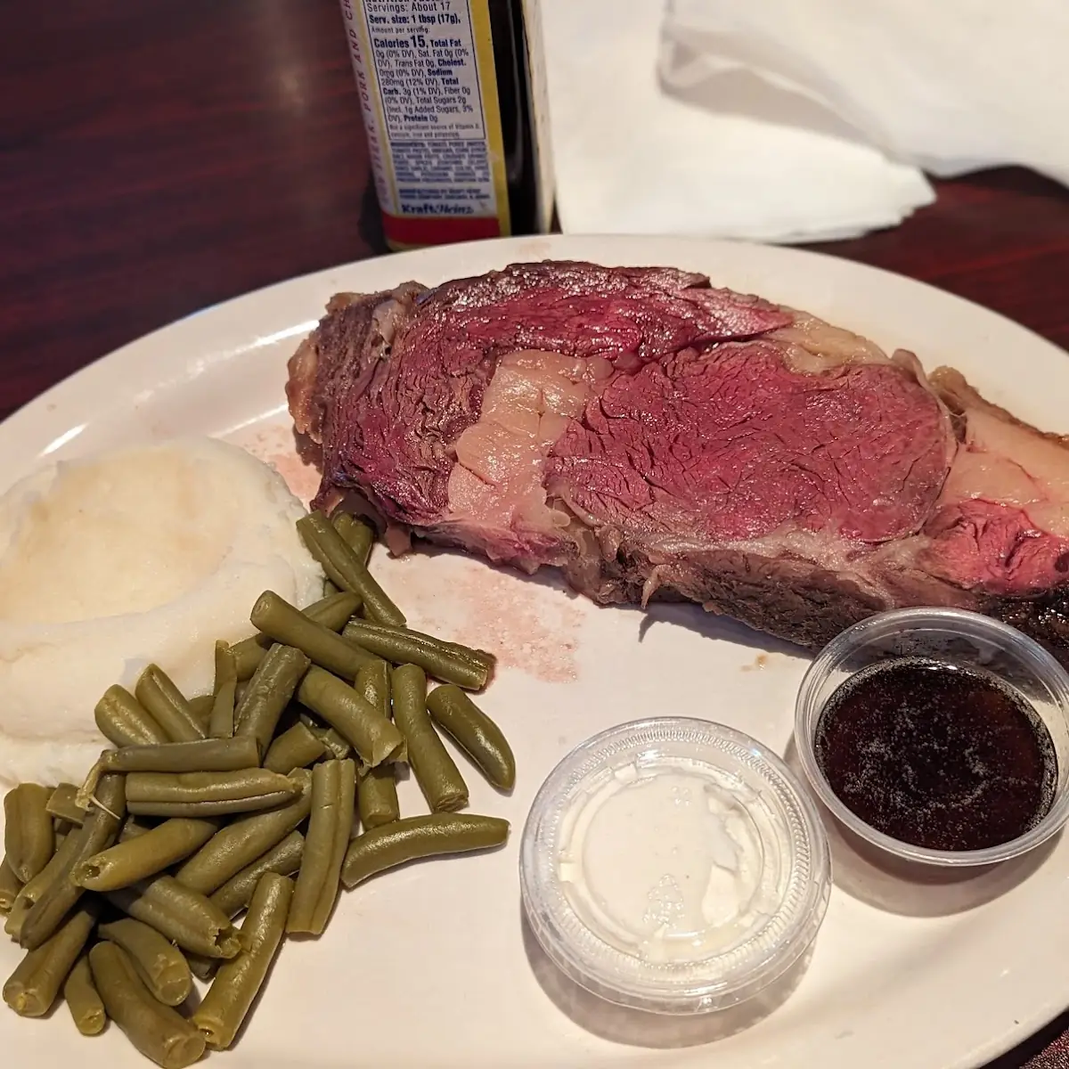 Prime Rib Dinner