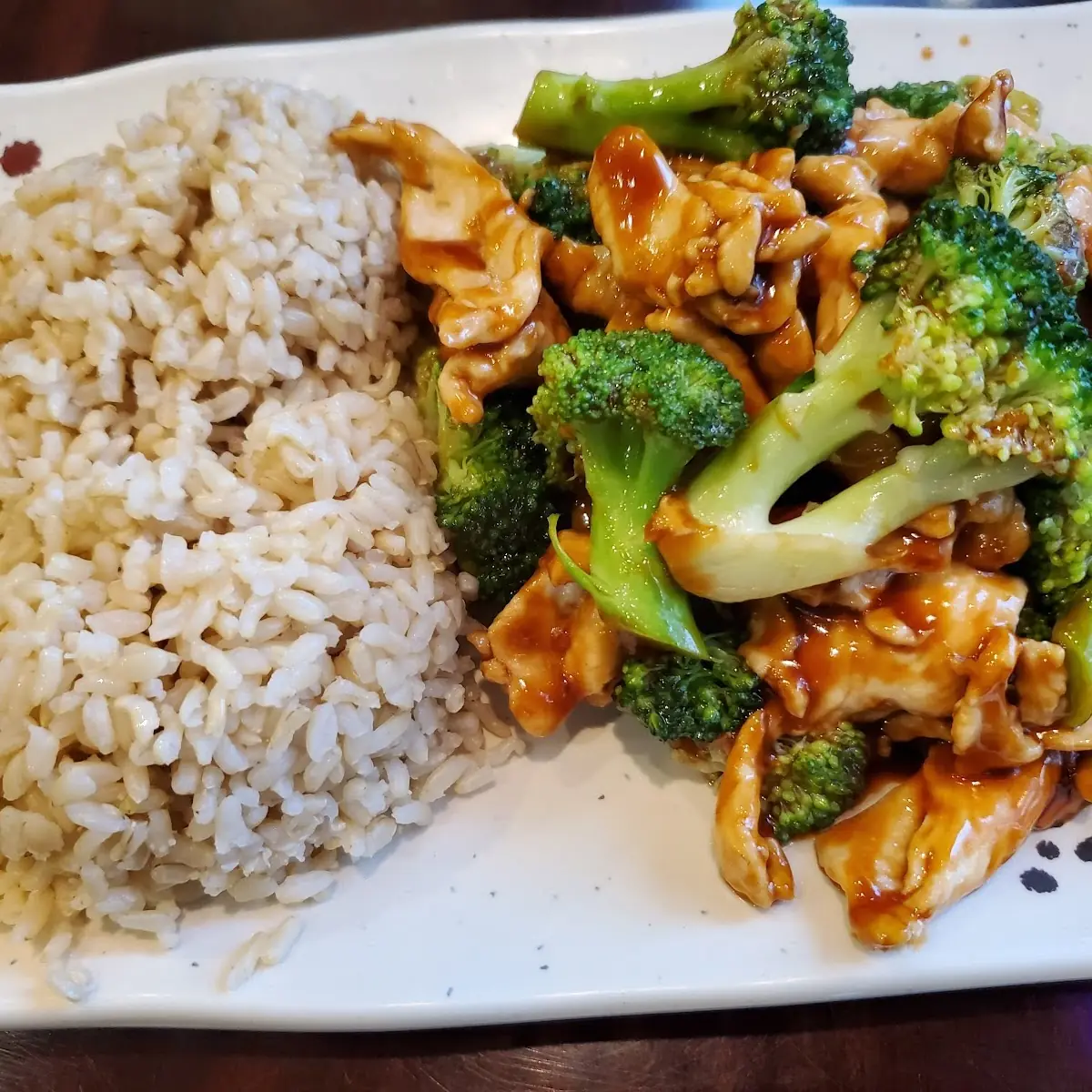 Broccoli with Oyster Sauce