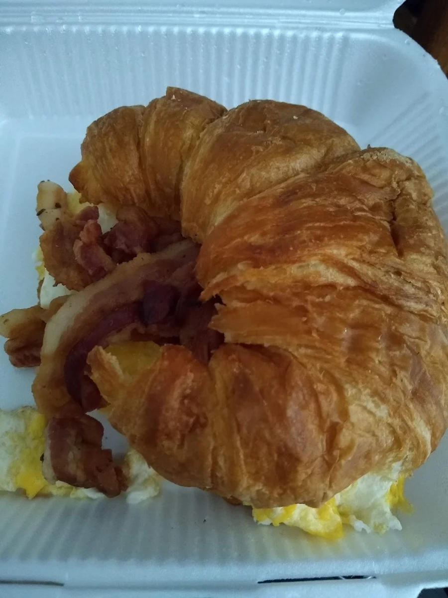 Breakfast Croissant Sandwich
