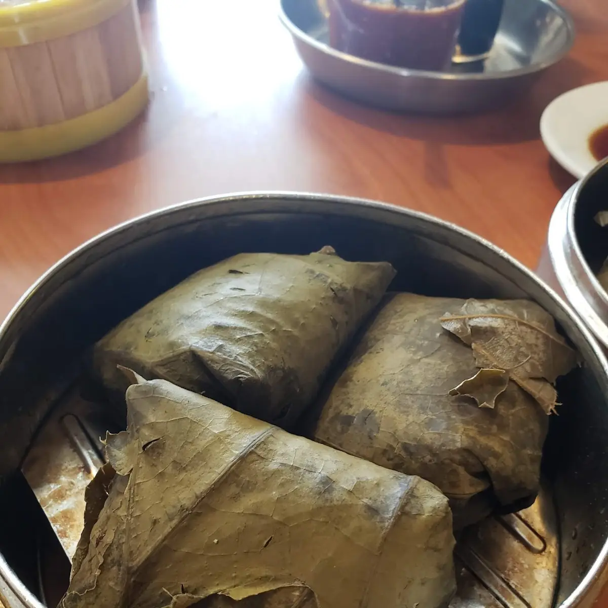 Sticky Rice in Lotus Leaf