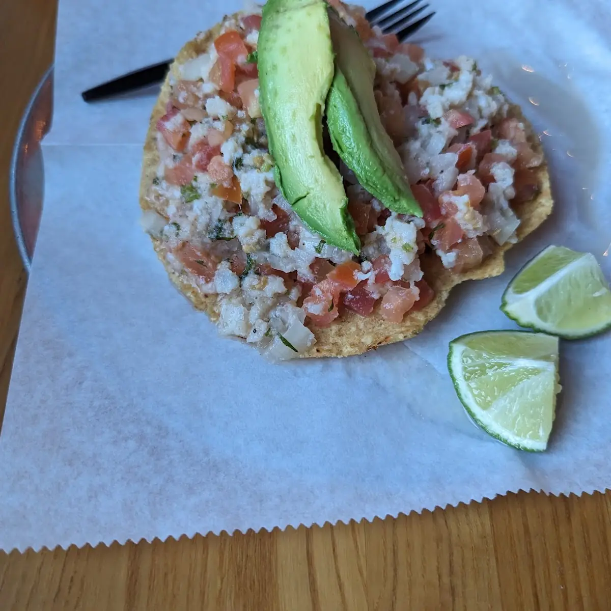 Ceviche Tostada