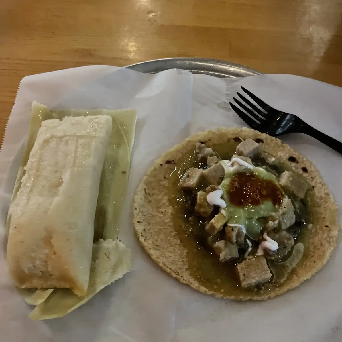 Sweet Corn Tamale