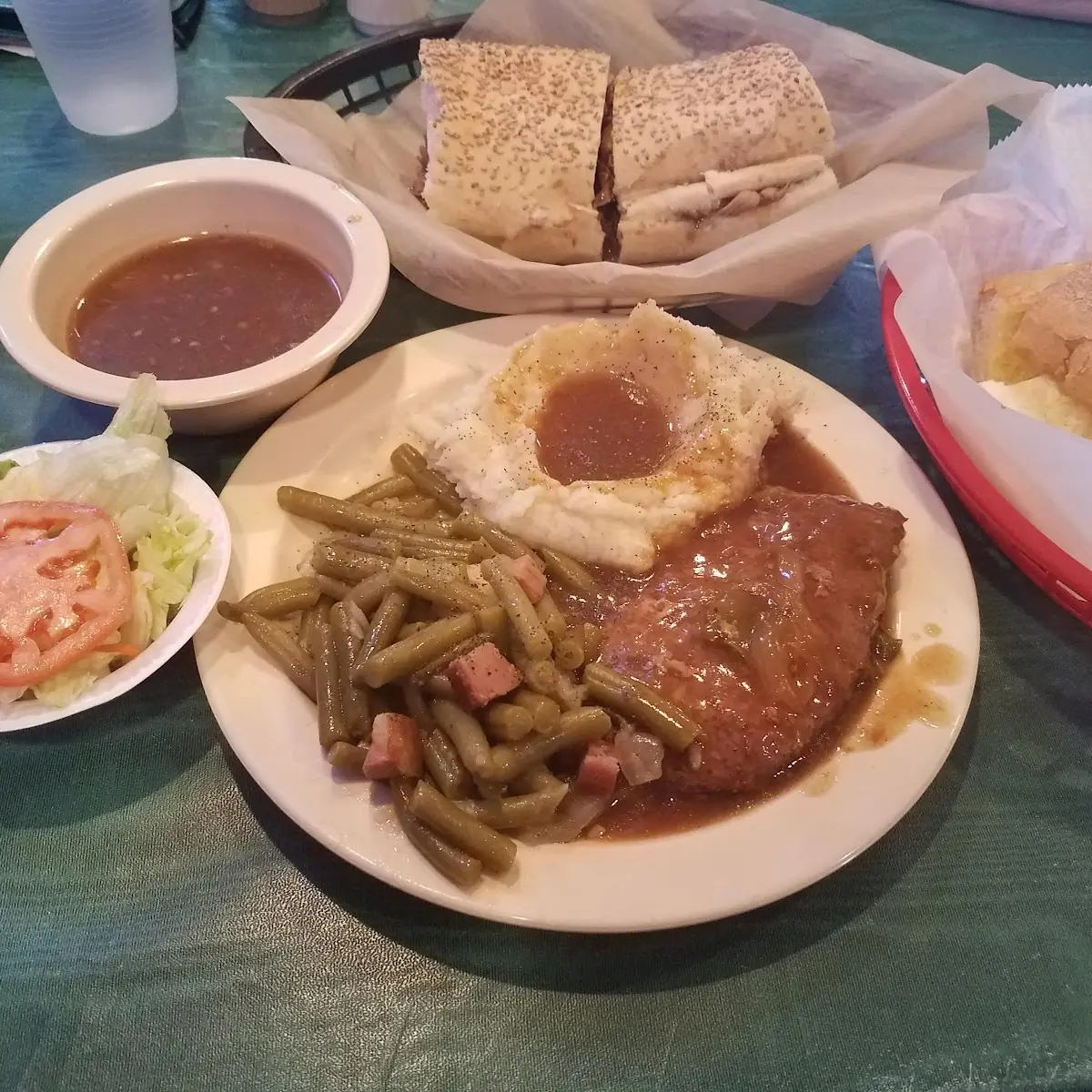 Hamburger Steak Dinner