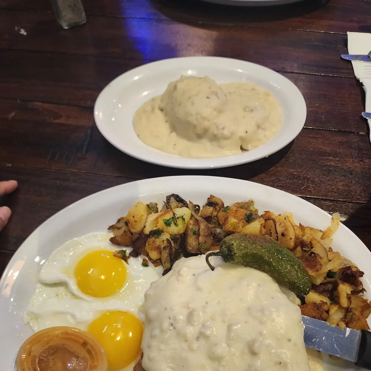 Chicken Fried Steak & Eggs