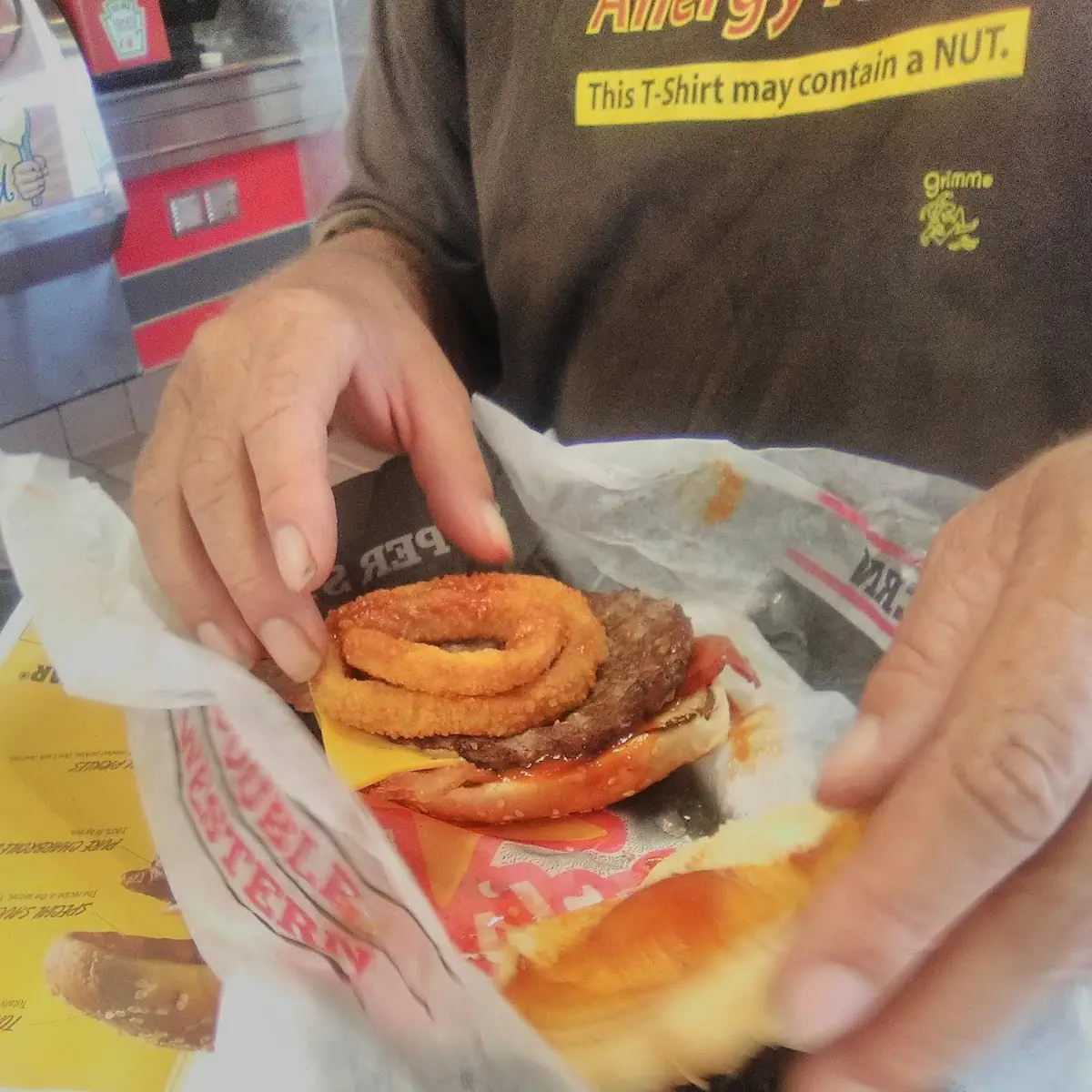Western Bacon Cheeseburger