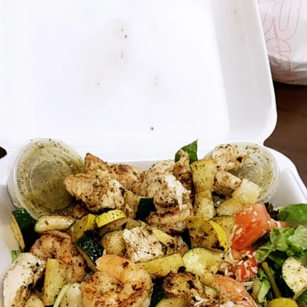 Grilled Shrimp Salad