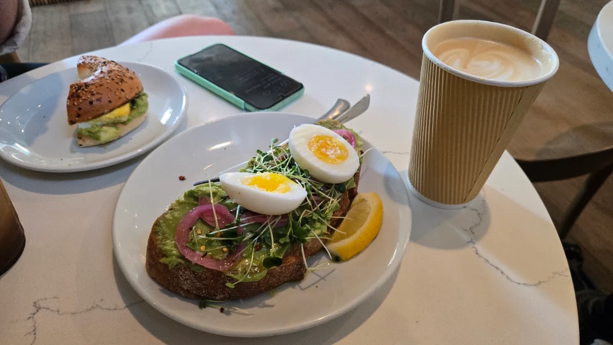 Avocado Toast and Soft Boiled Egg