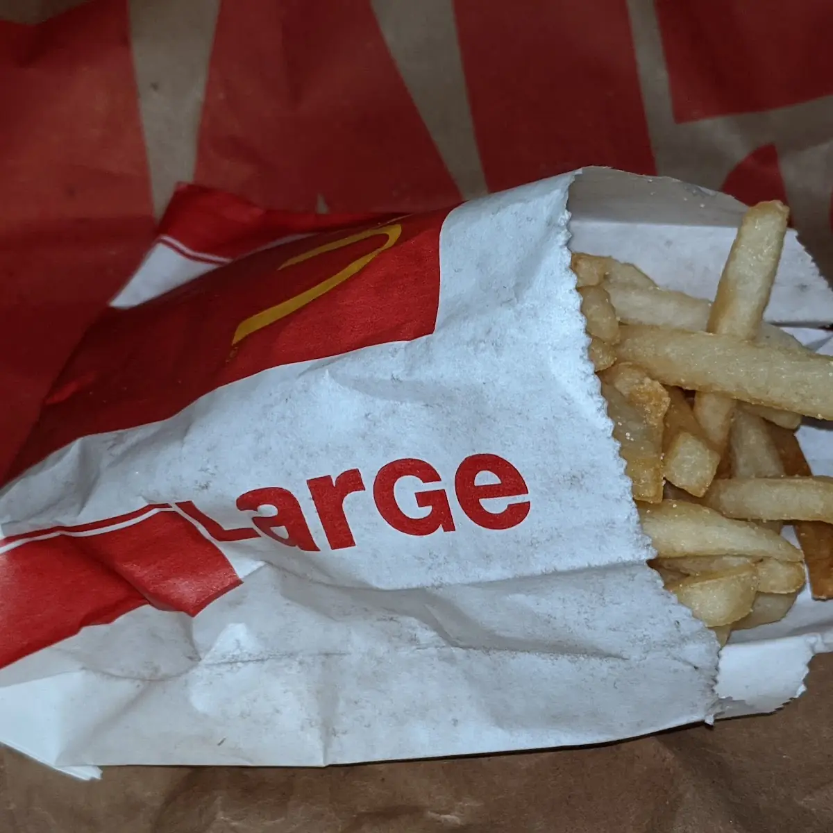 40 PC Chicken Mcnuggets & 2 Large Fries