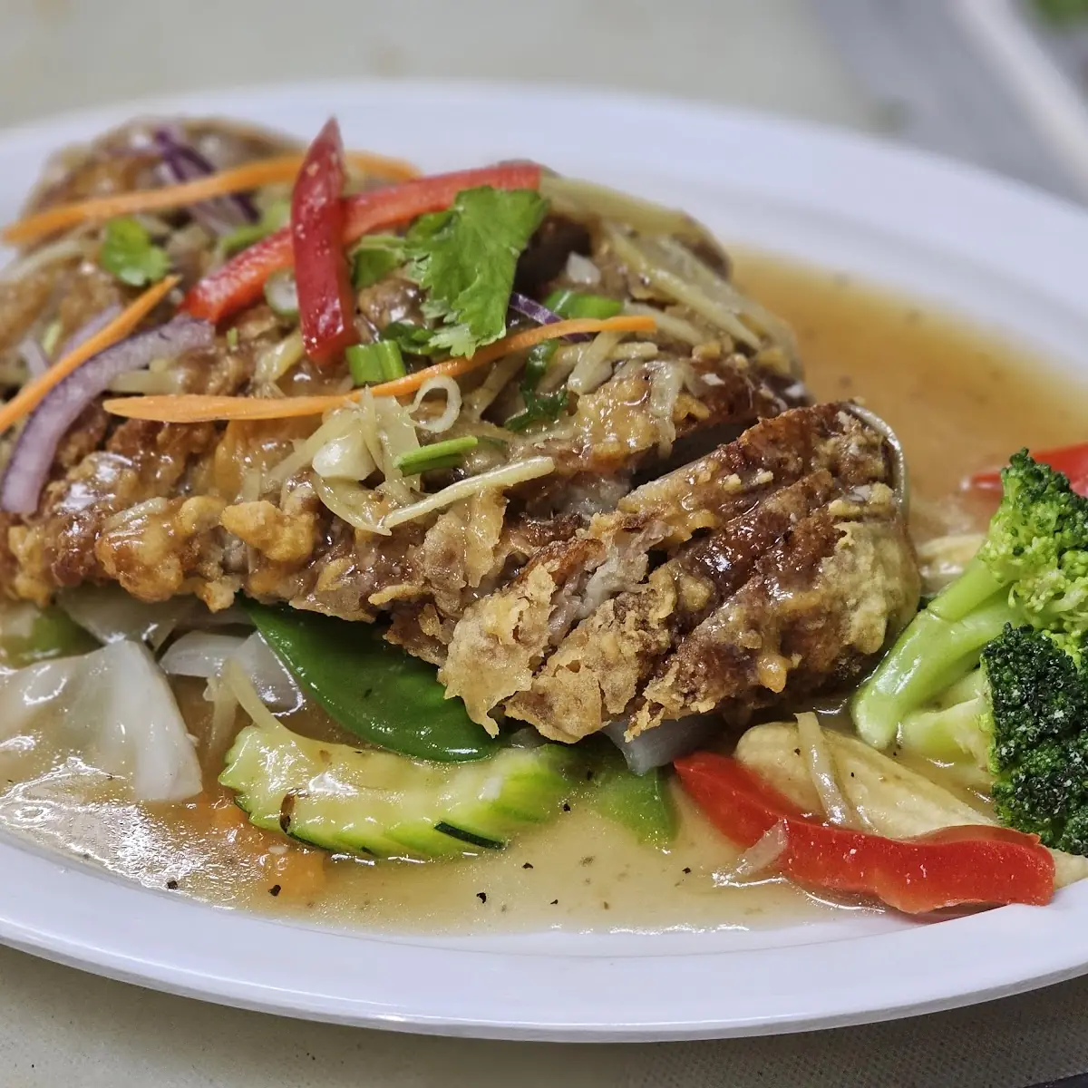 Crispy Duck Ginger