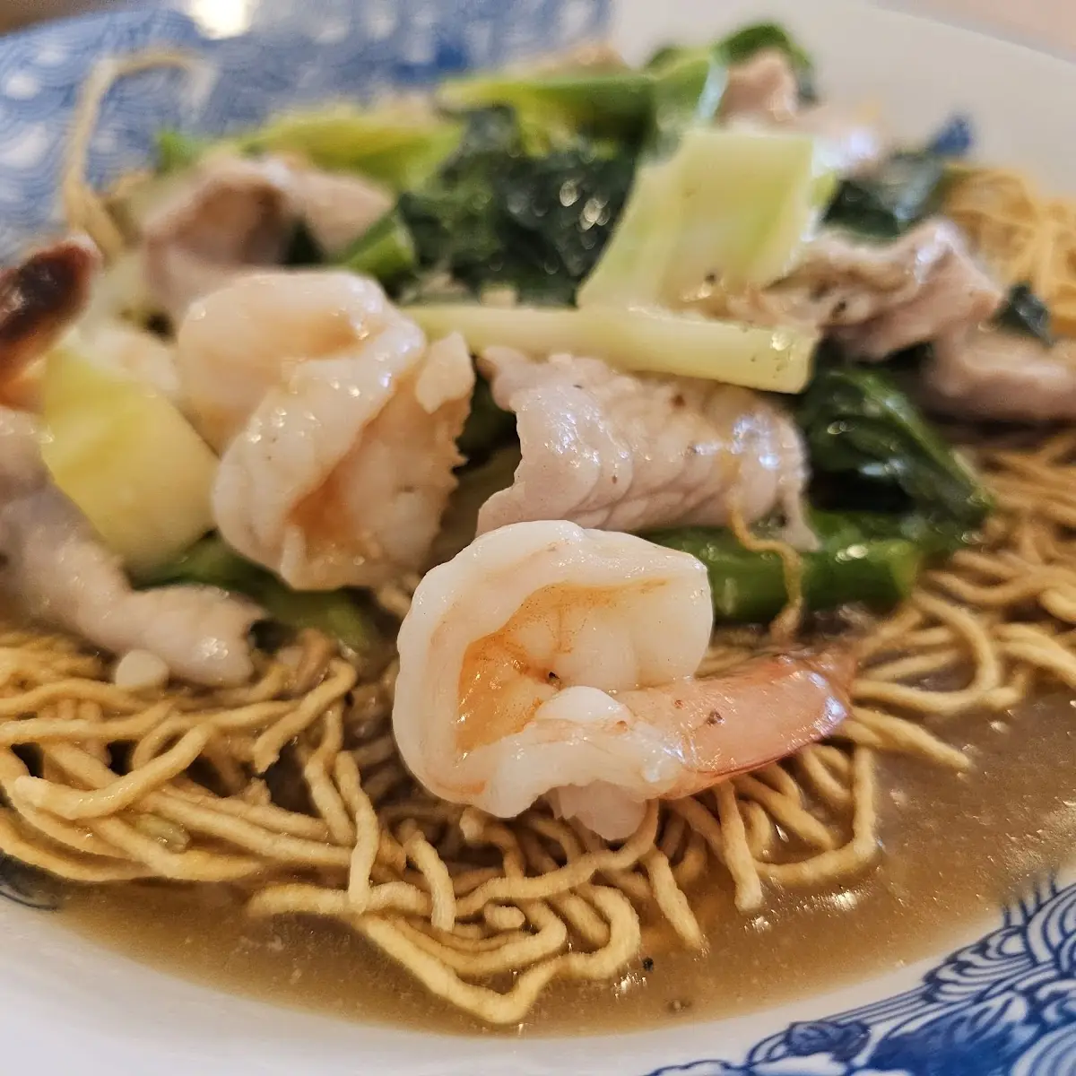 Pad Ba-Mee Noodles