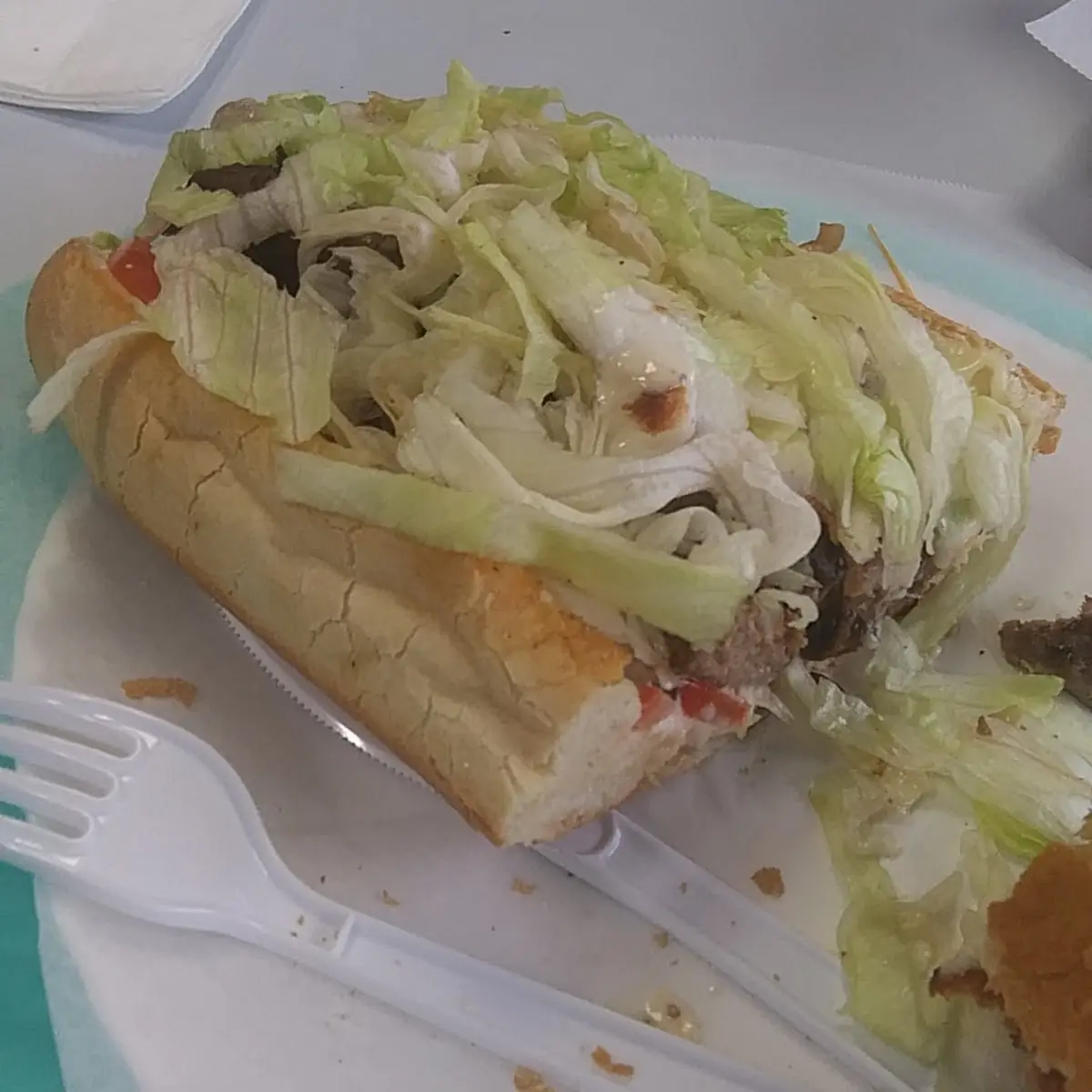 House Cheese Burger Sub