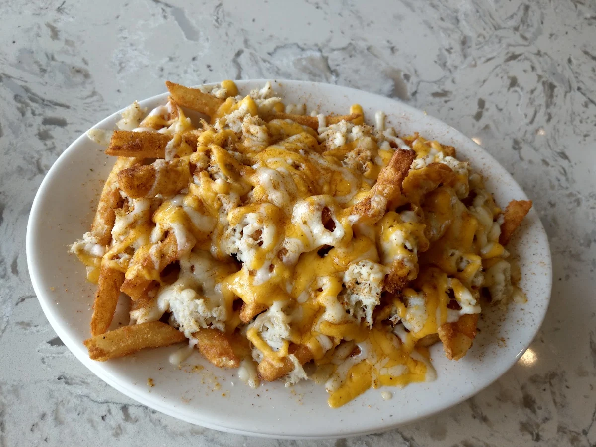 Crab Cheese Fries