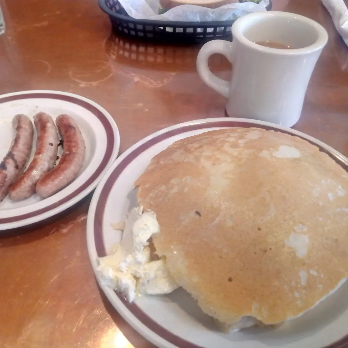 Pancakes and Sausage