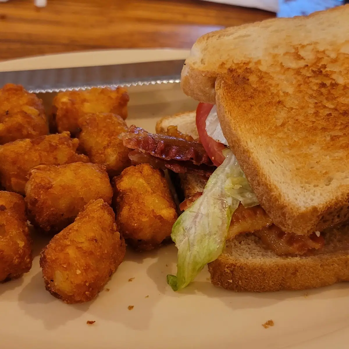 blt with Tater Tots