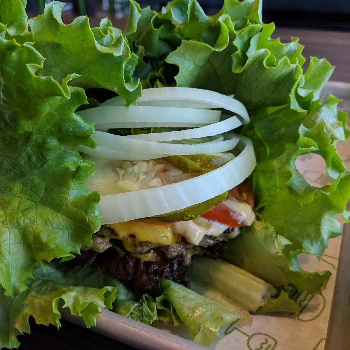 Lettuce Wrap Burger