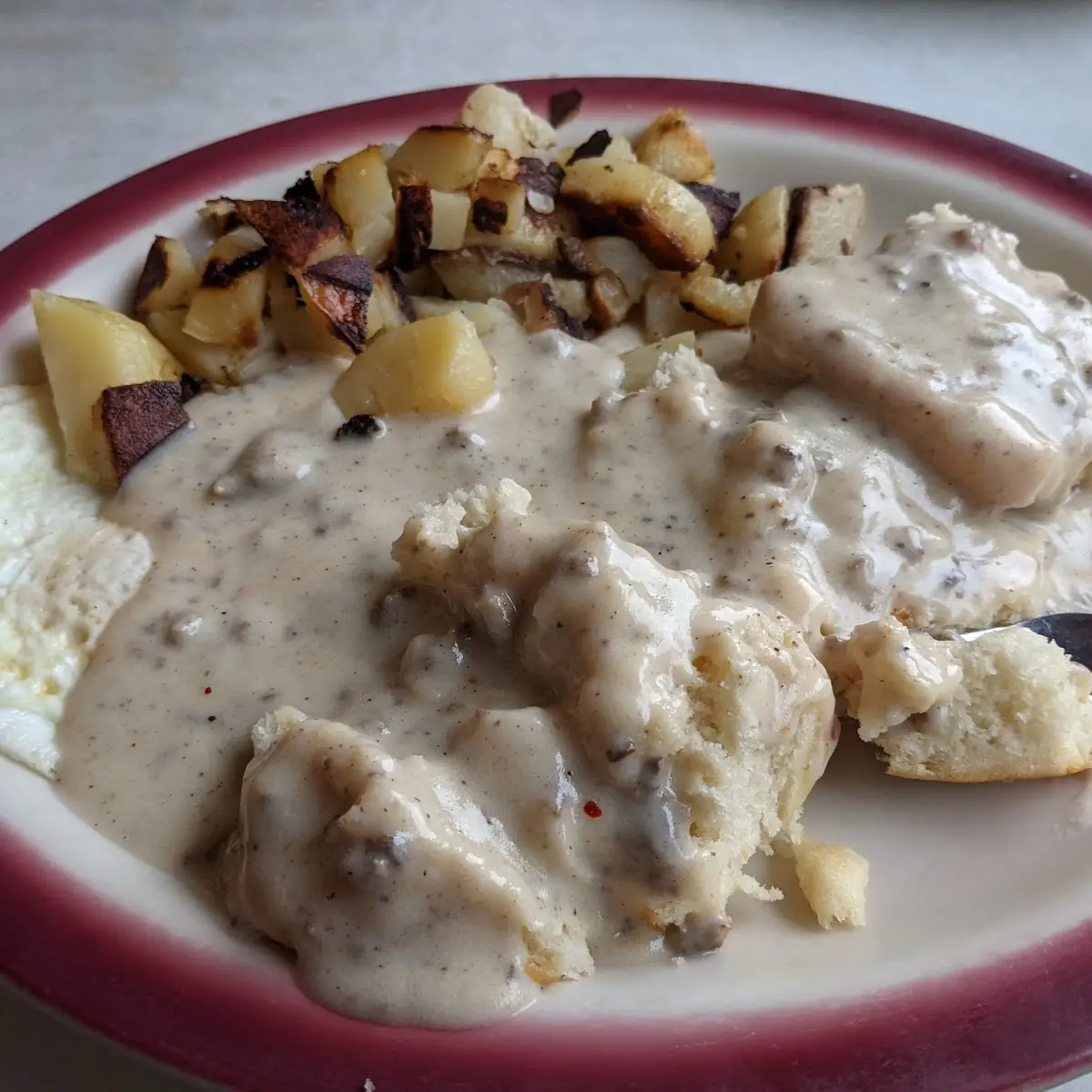 Country Fried Steak and Eggs