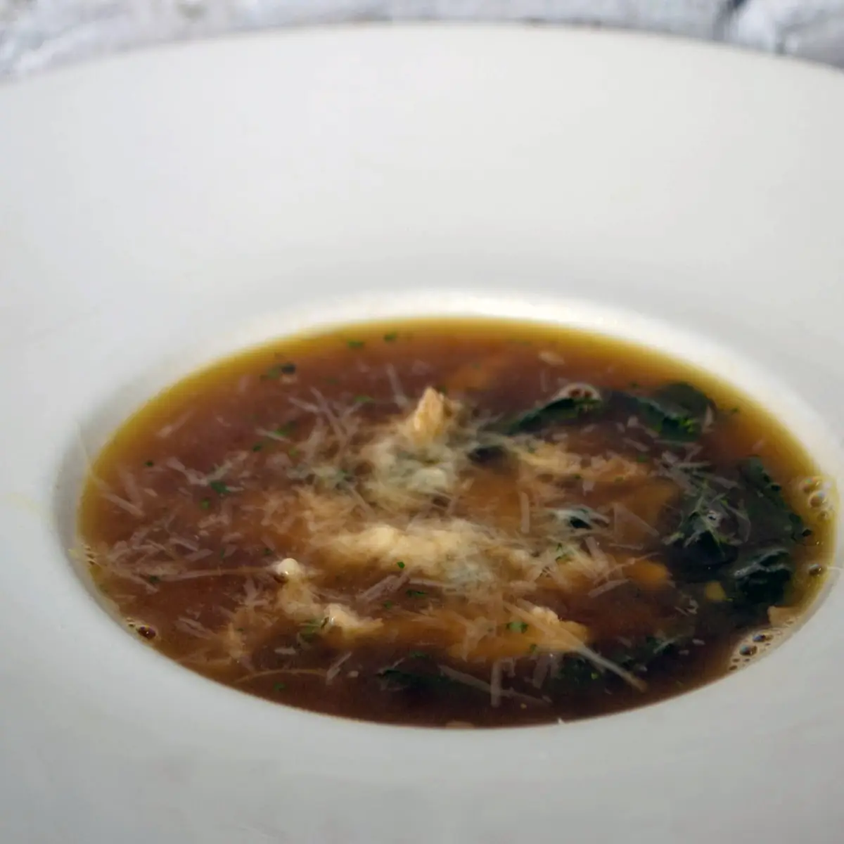 French Onion Consomme