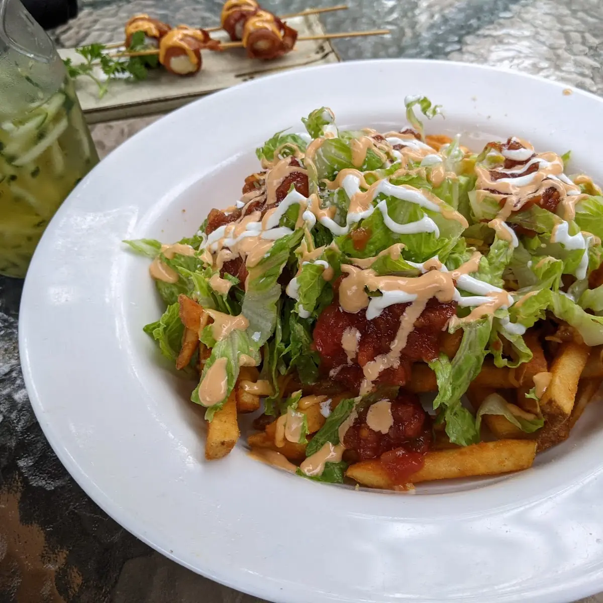 Asian Loaded Fries
