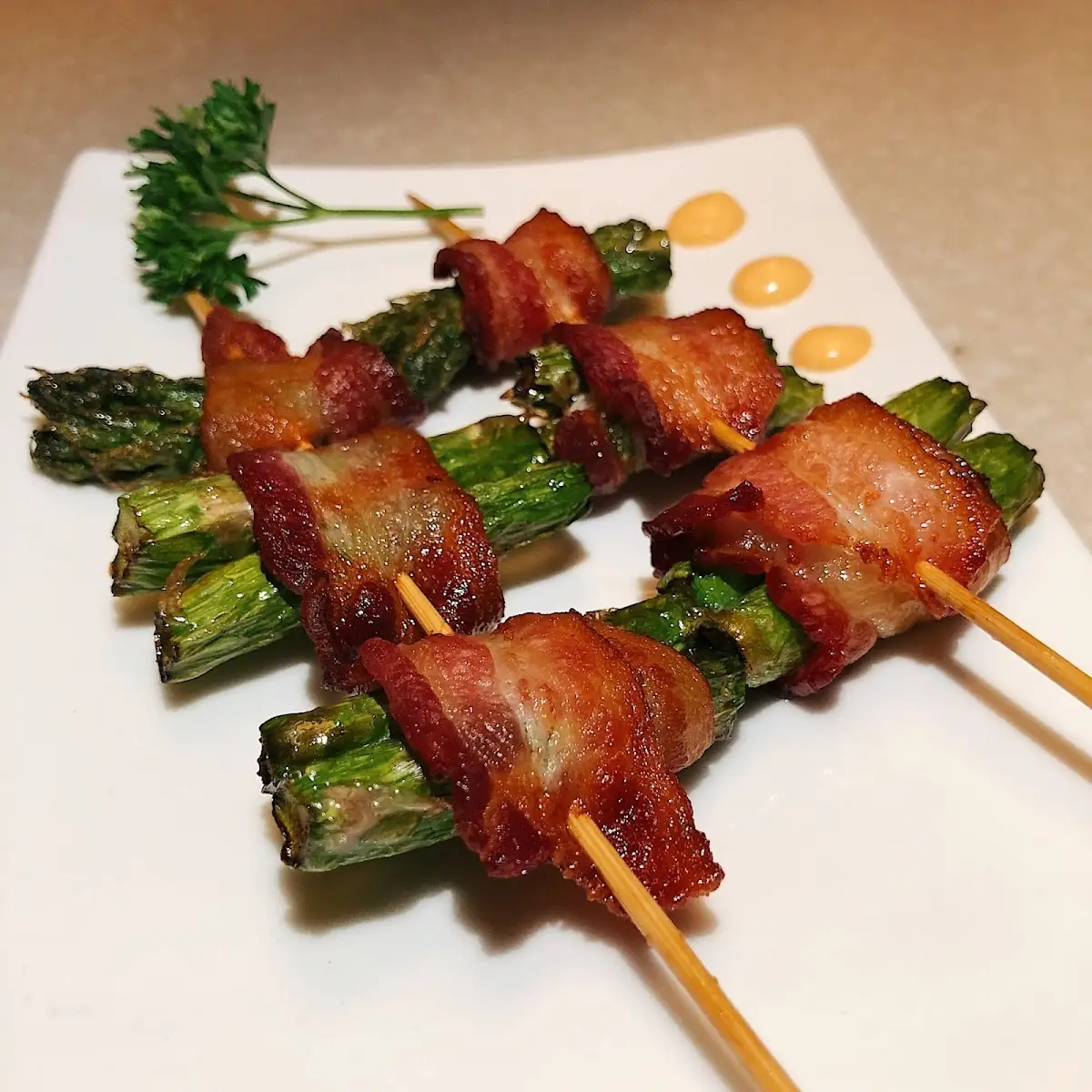Bacon-Wrapped Asparagus