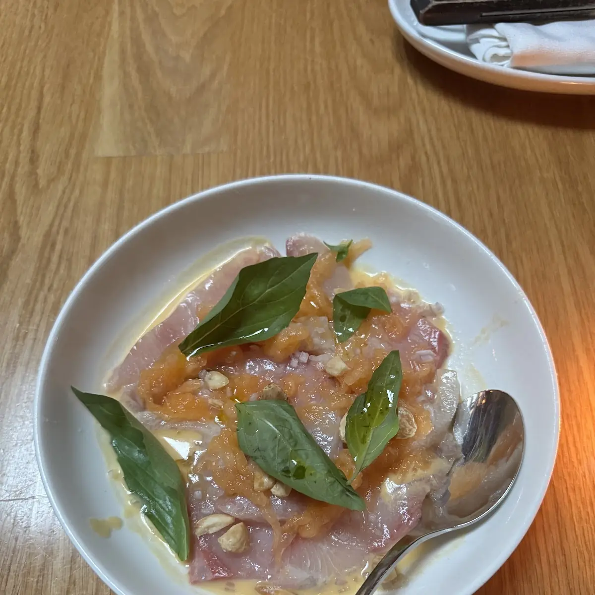 Hamachi Crudo Grapefruit