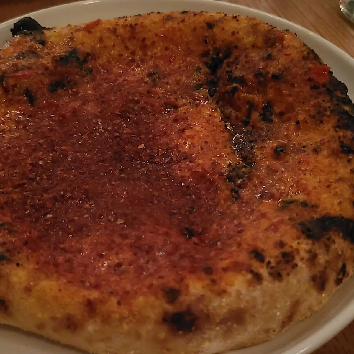 Wood Fired Polenta Bread with Olive Oil