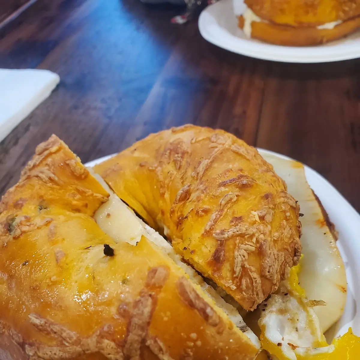 Jalapeño Cheese Breakfast Sandwich