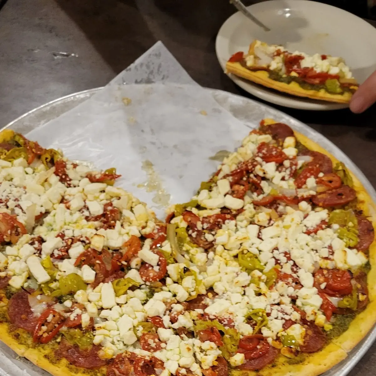 Pepperoni Pesto Specialty Pizza