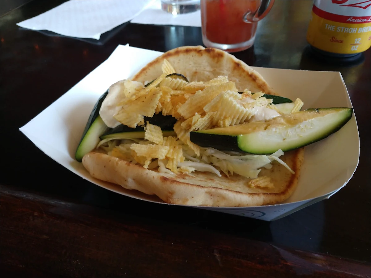 Vegan Hummus Wrap