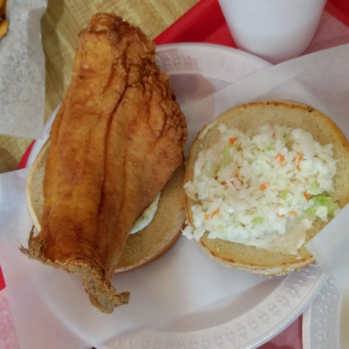 Flounder Sandwich