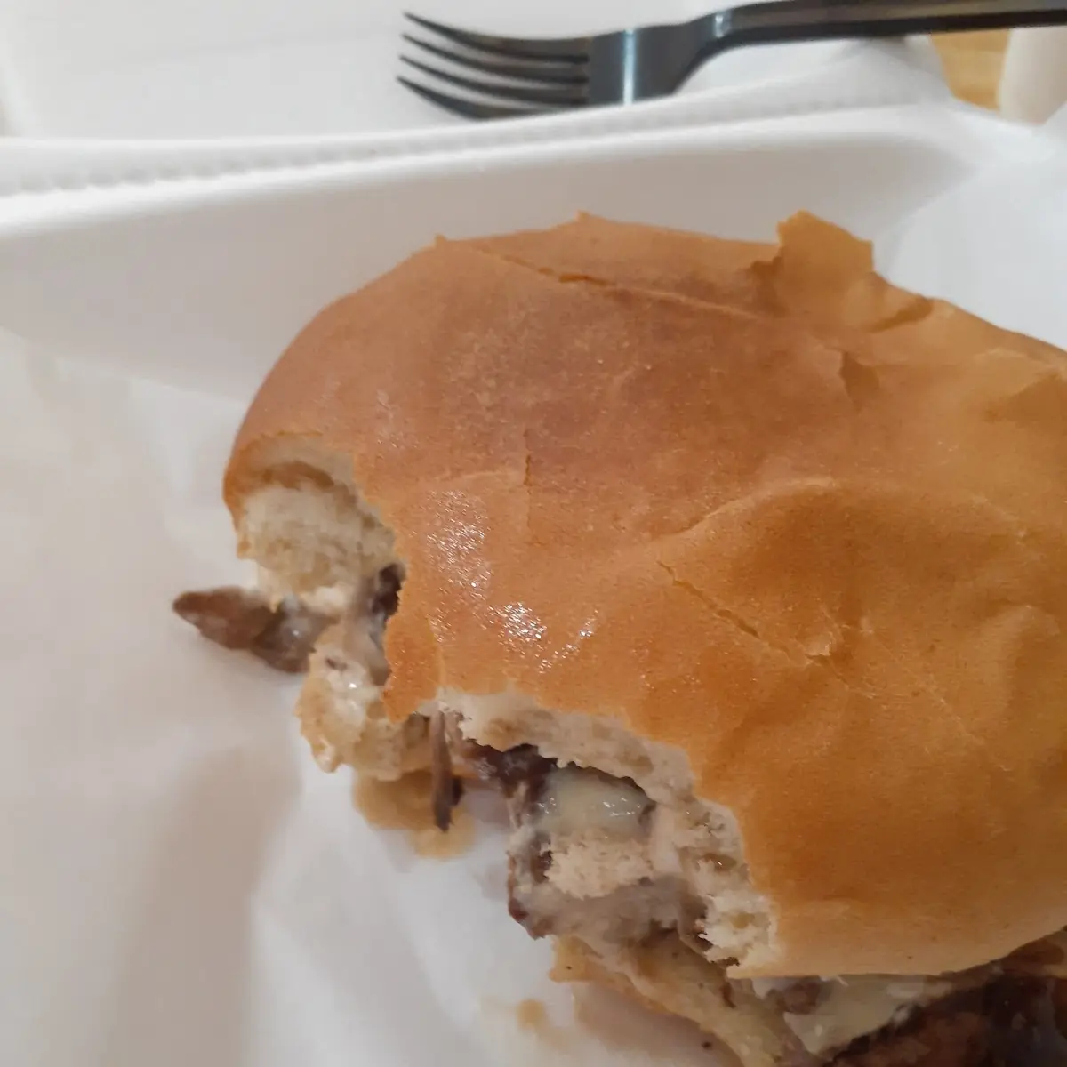 Mushroom and Swiss Burger