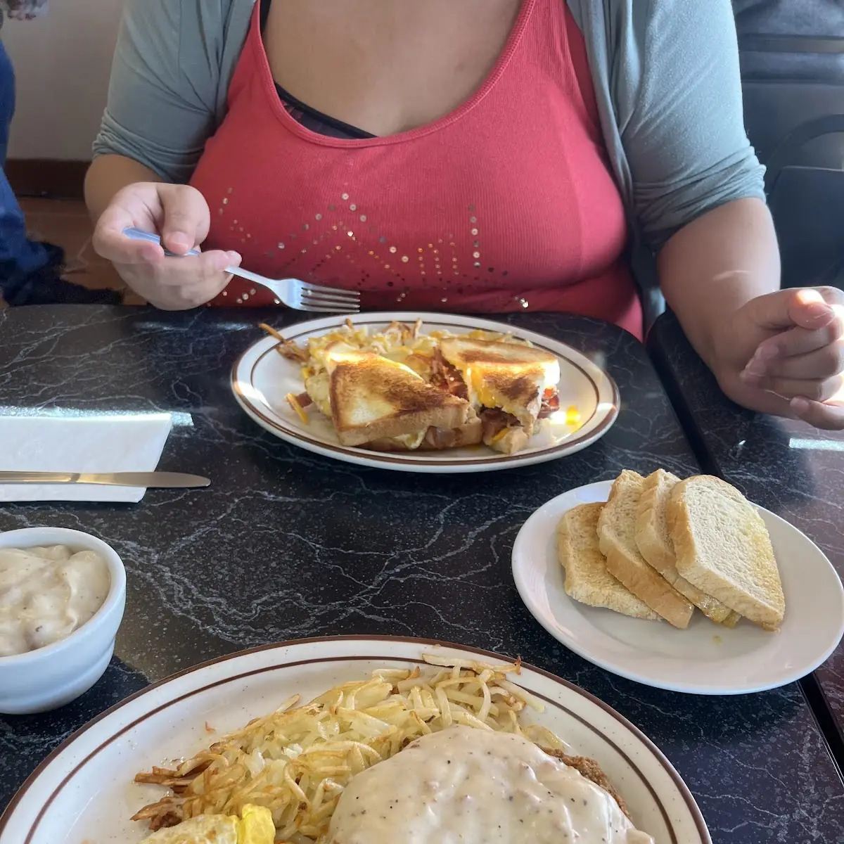 Chicken Steak and Eggs