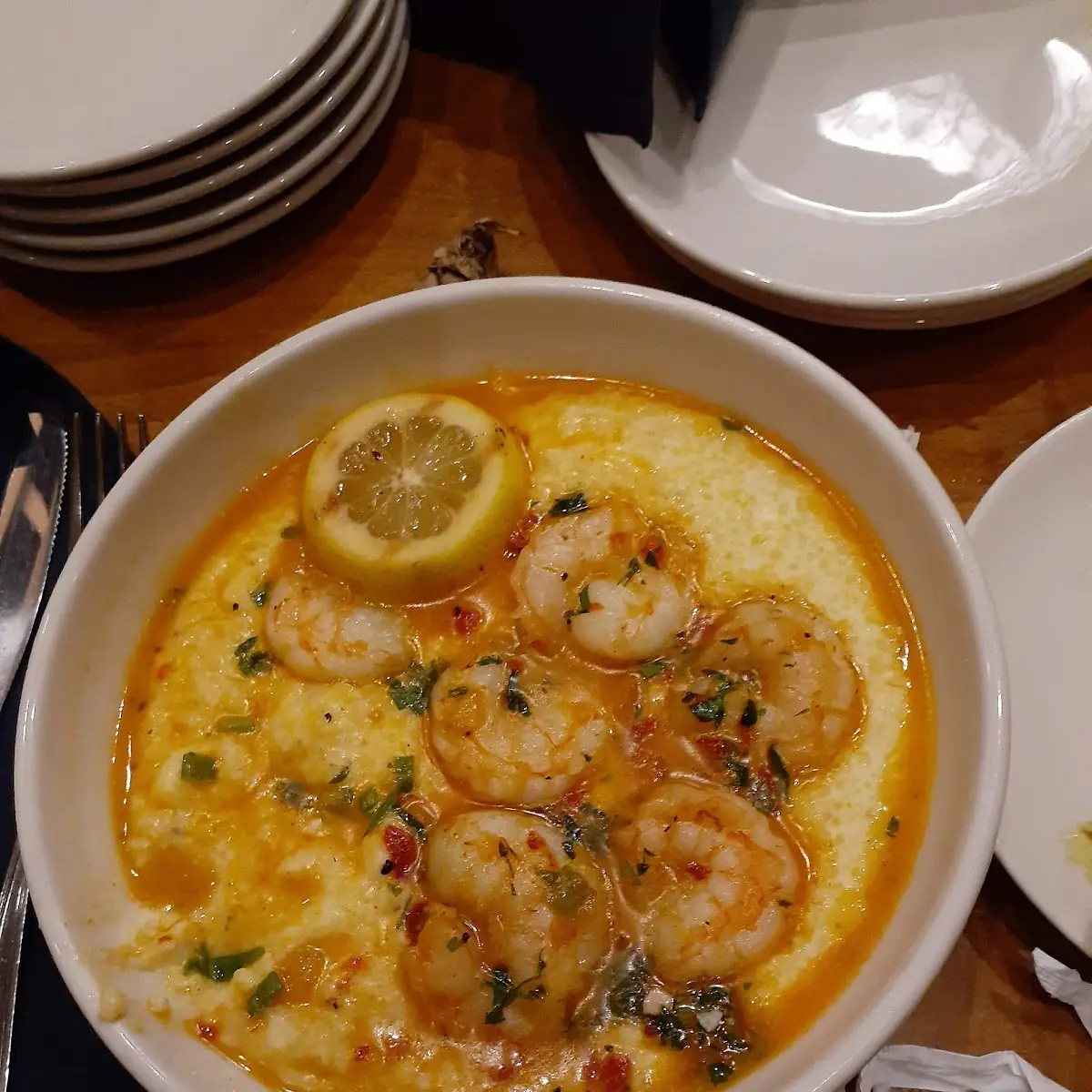 Tupelo's Shrimp & Grits GF