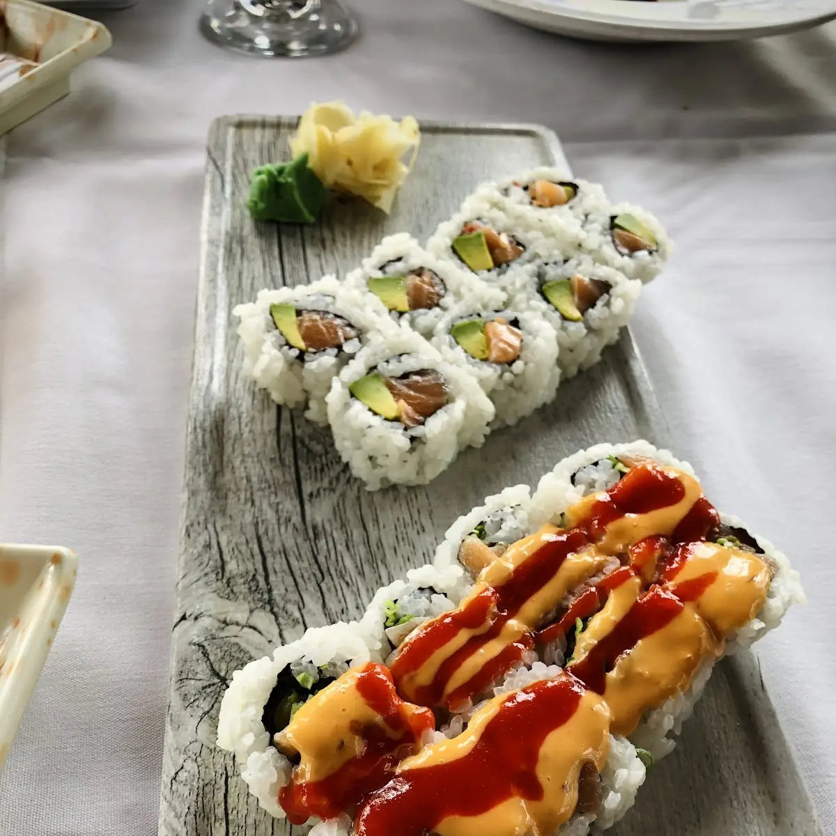 California Roll Topped