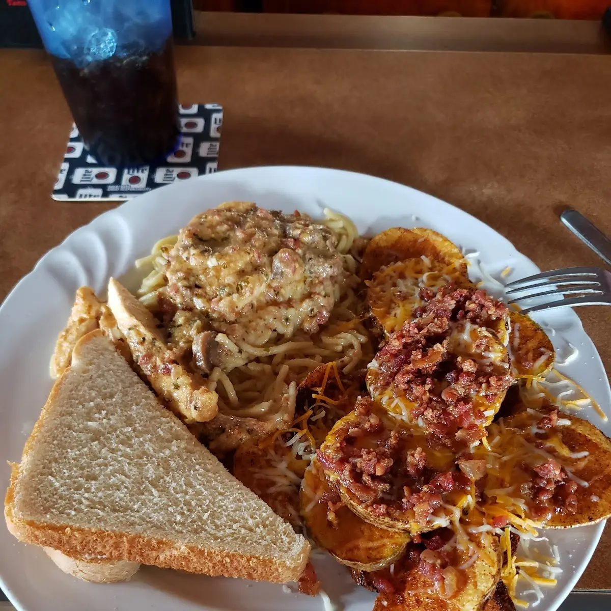 Pasta with Potato Chips Special