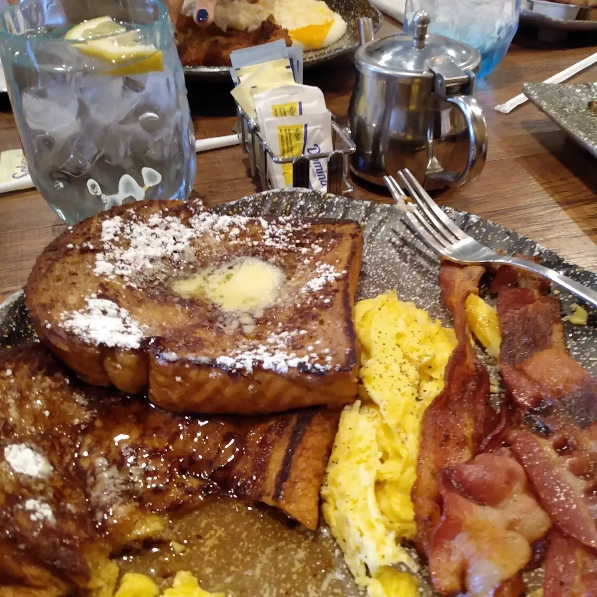 French Toast Bacon & Eggs