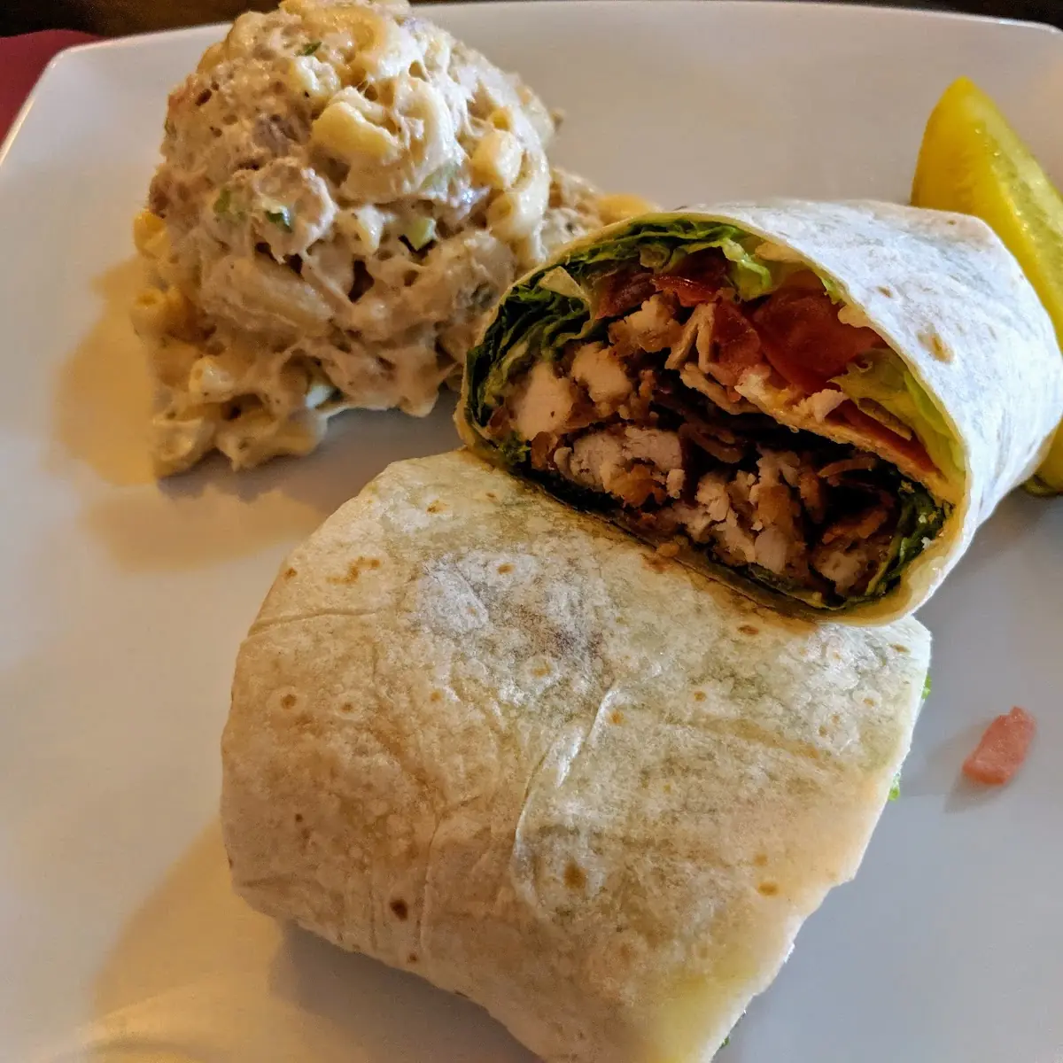 Crispy Chicken Club Wrap