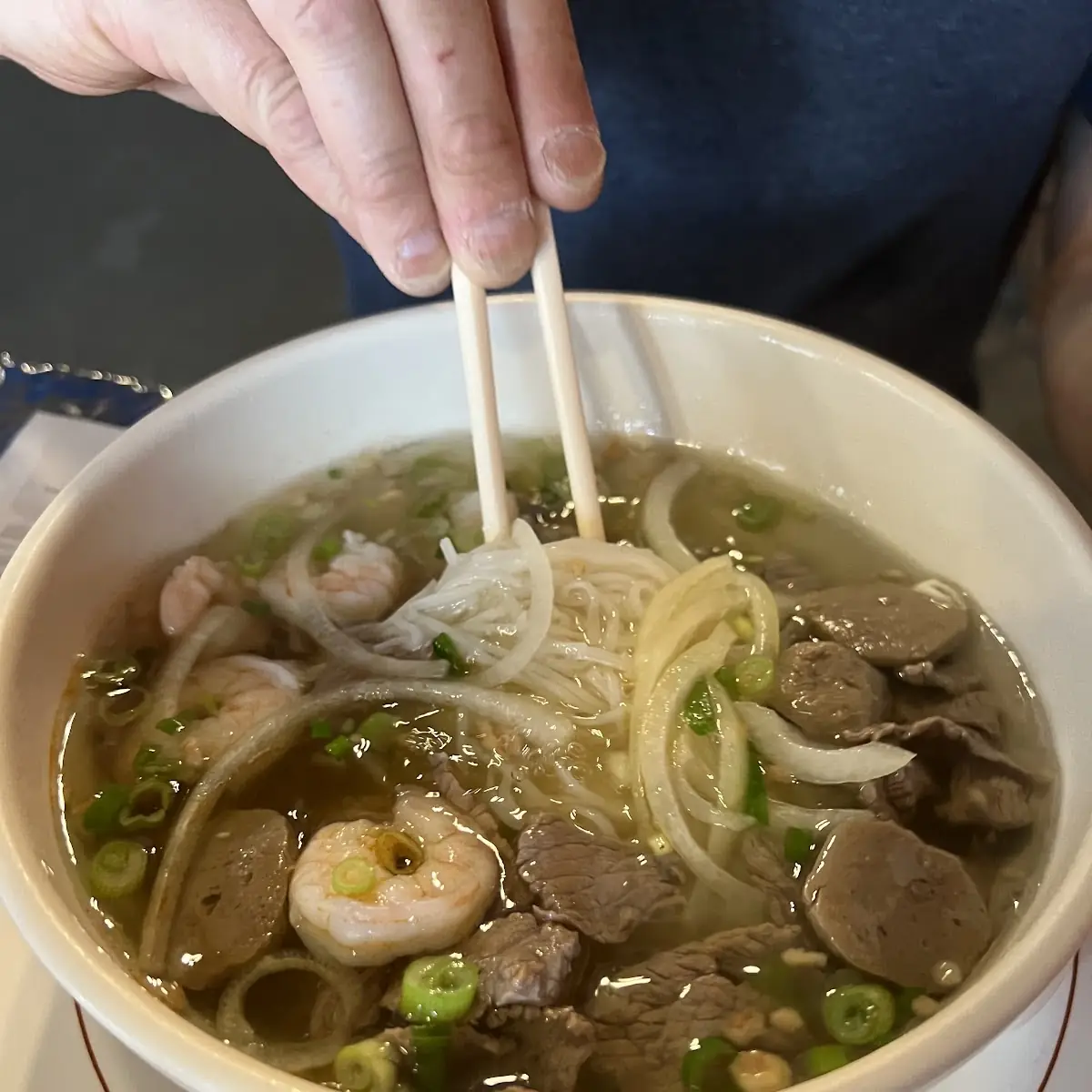 No meat Pho