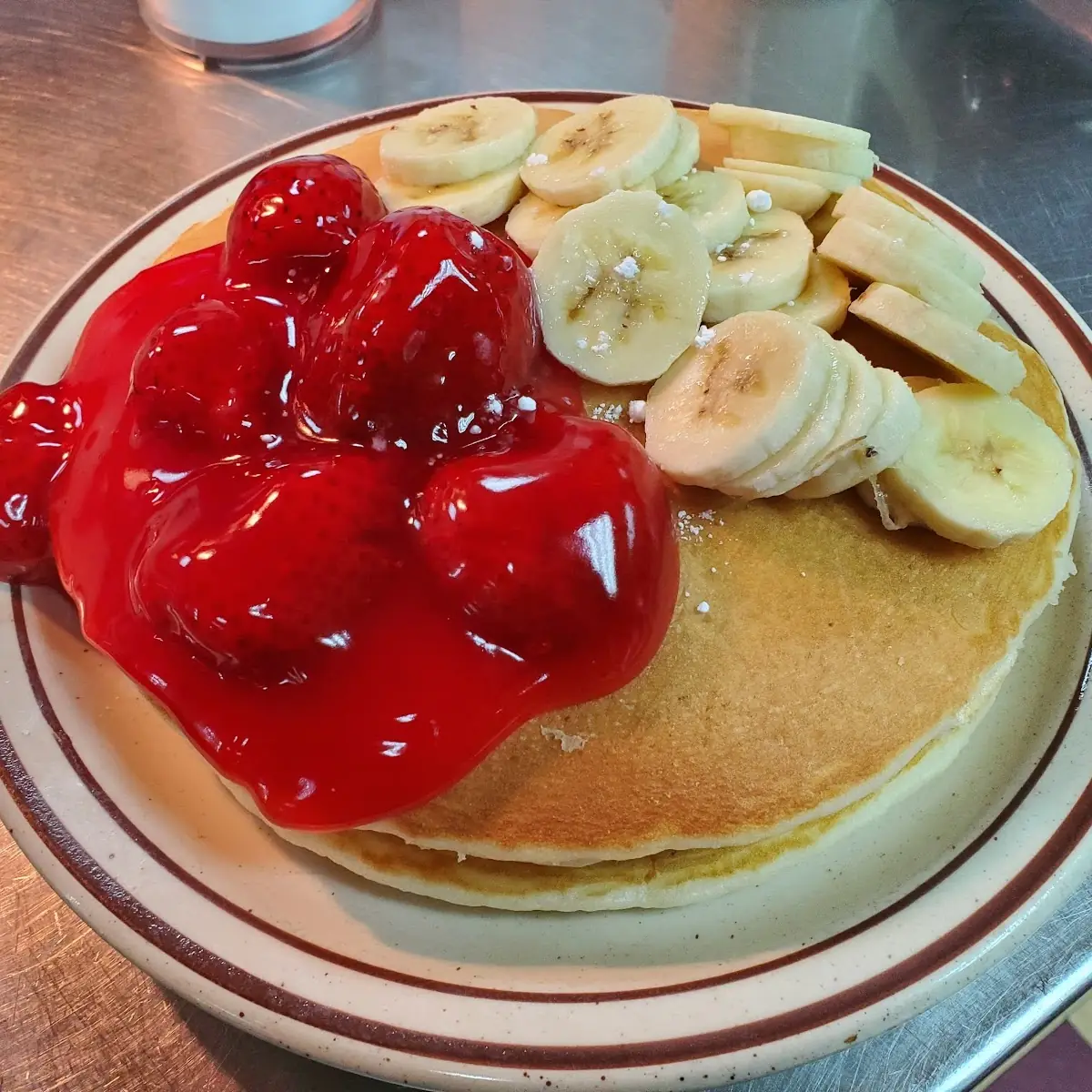 Pecan Banana Pancakes