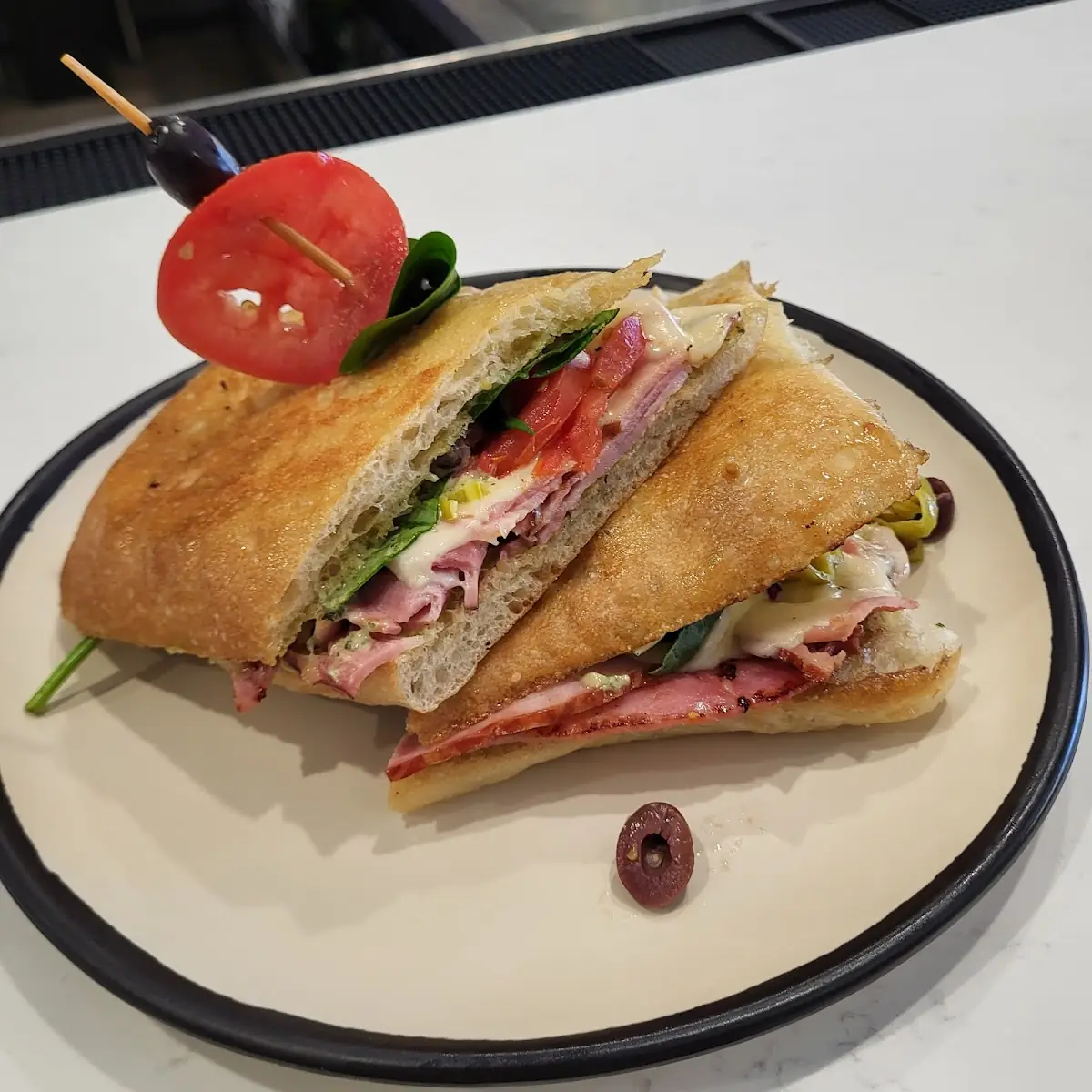 Chicken Caprese Sandwich