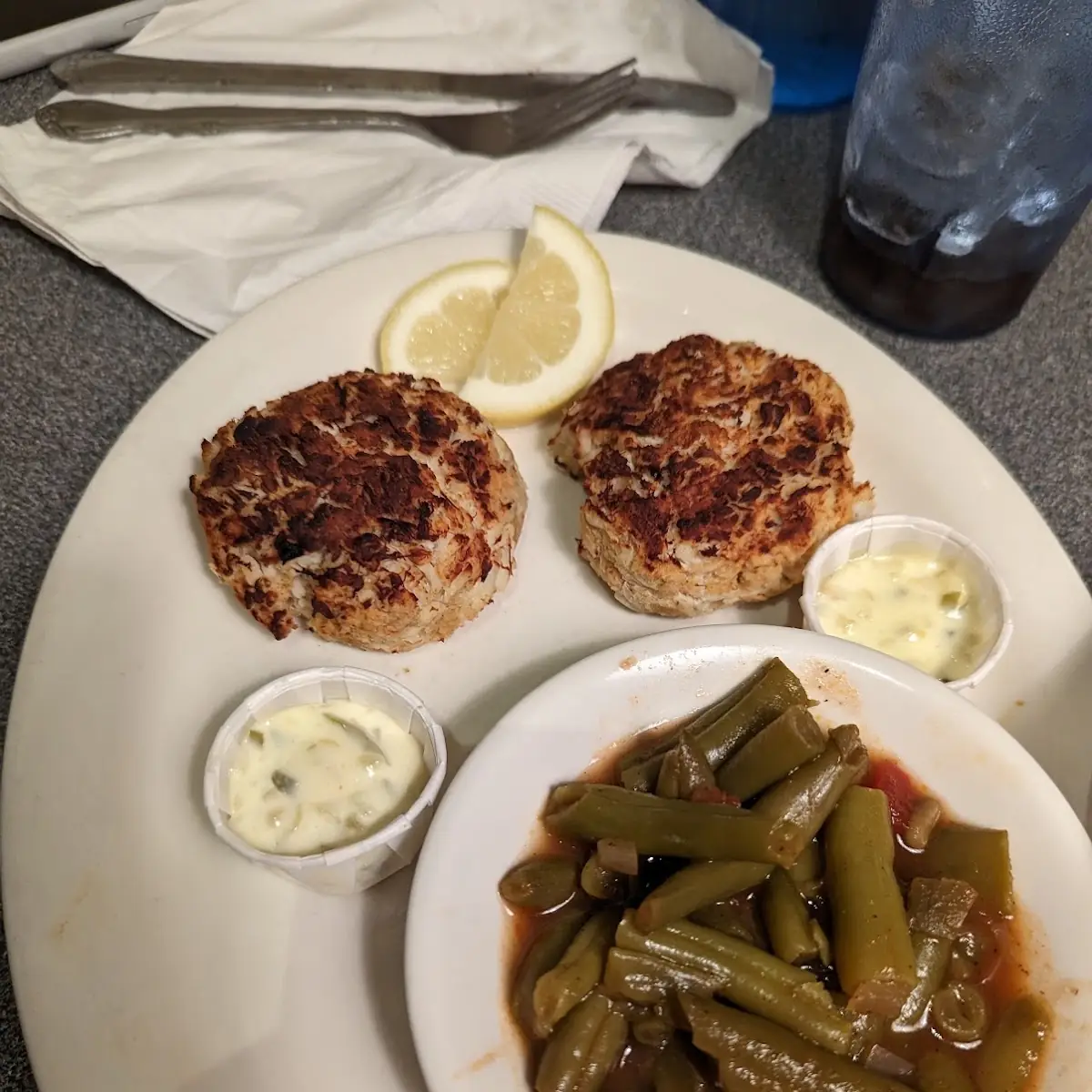 Broiled Crab Cake
