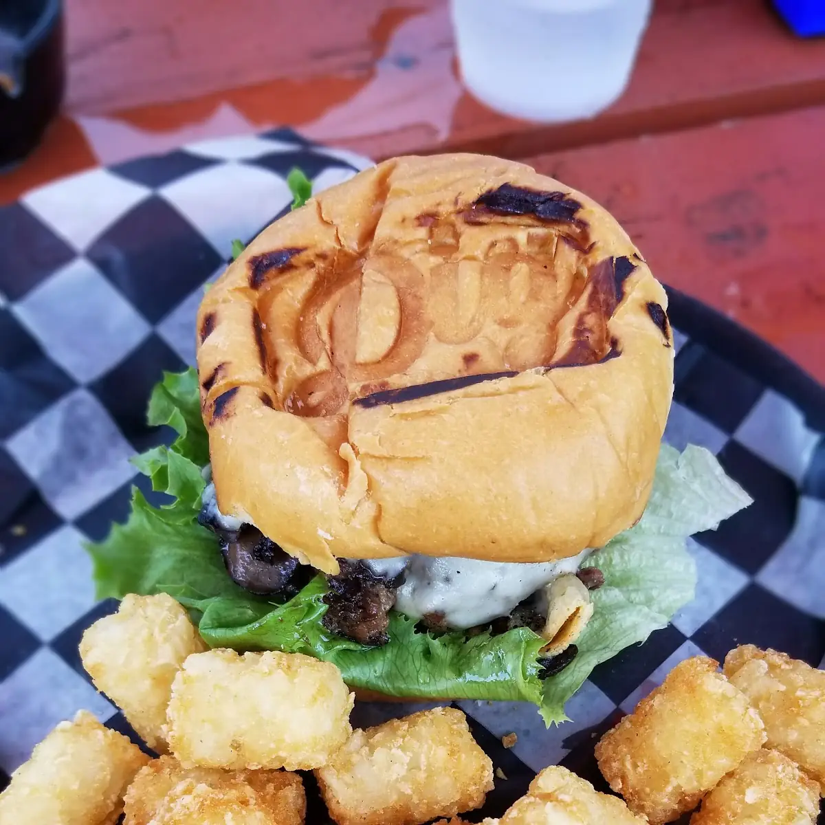 Mushroom Swiss Burger