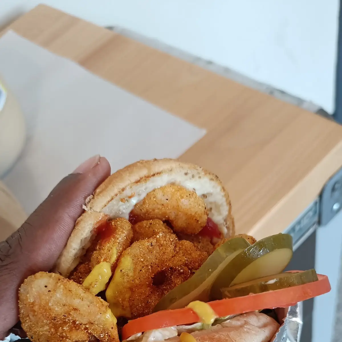 Chicken Nugget Sandwich