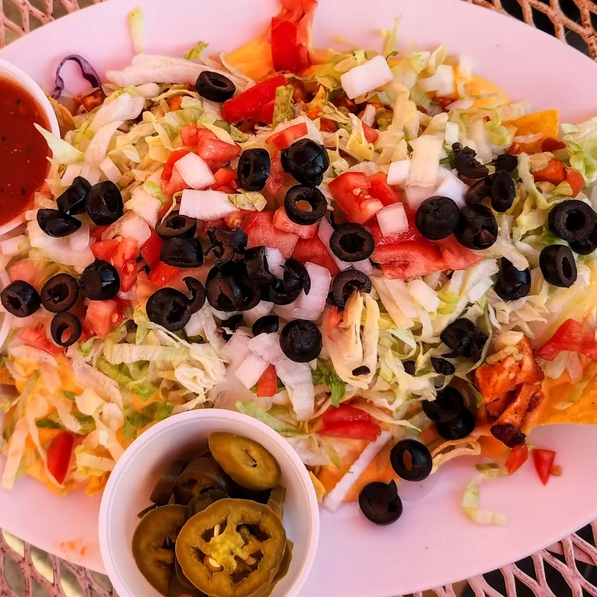 Southwest Chicken Nachos