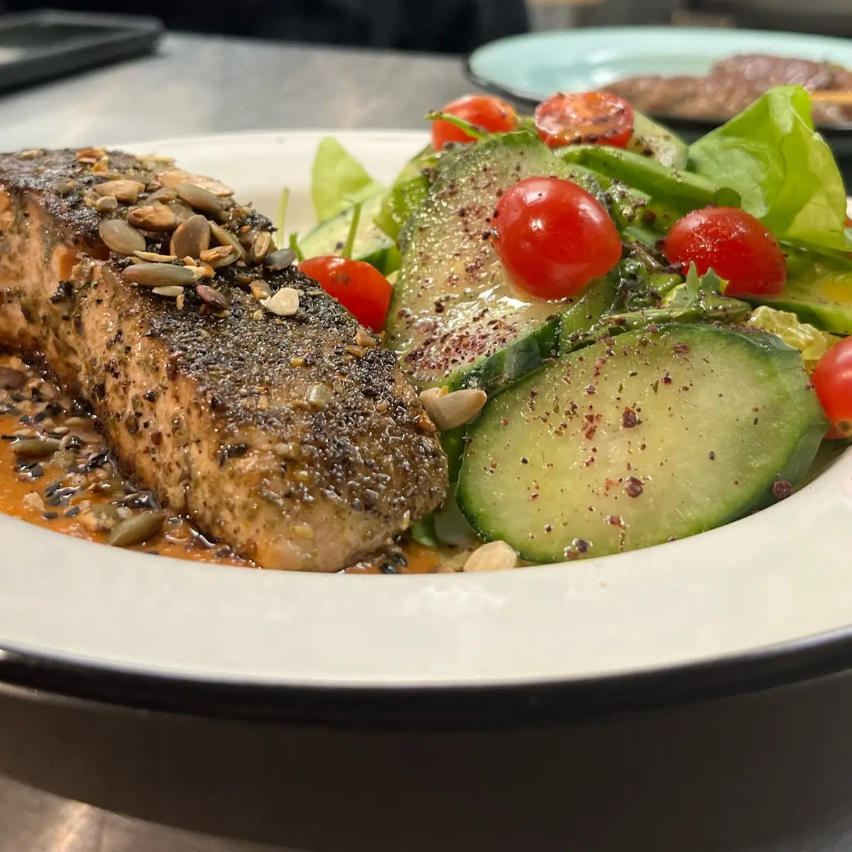Za'Atar Crusted Salmon
