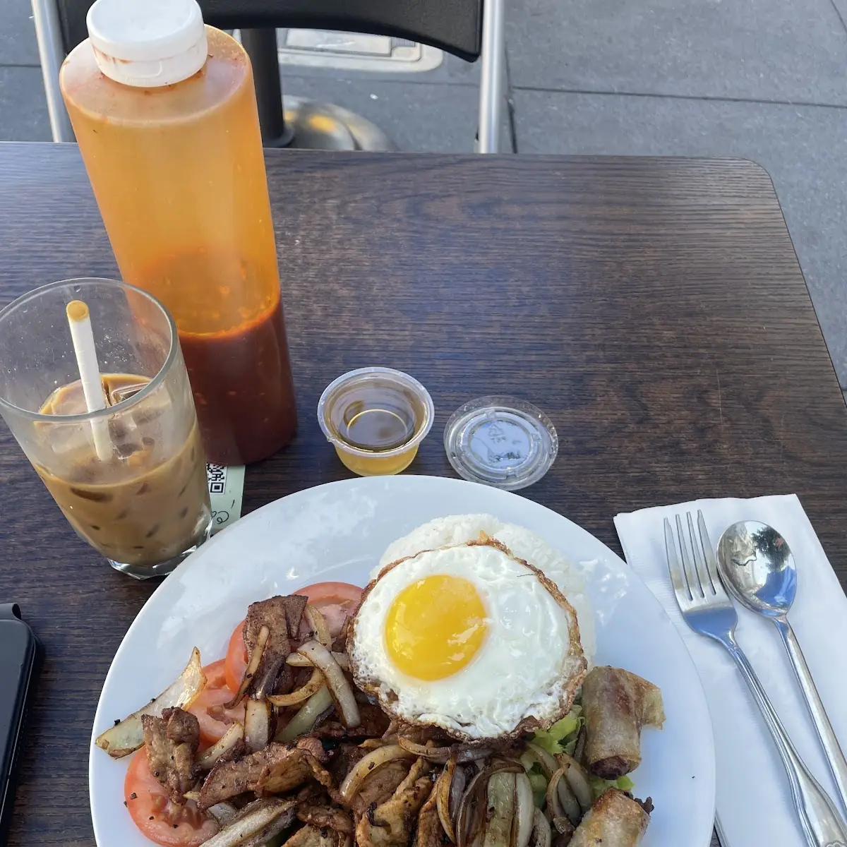 BBQ Pork and Egg