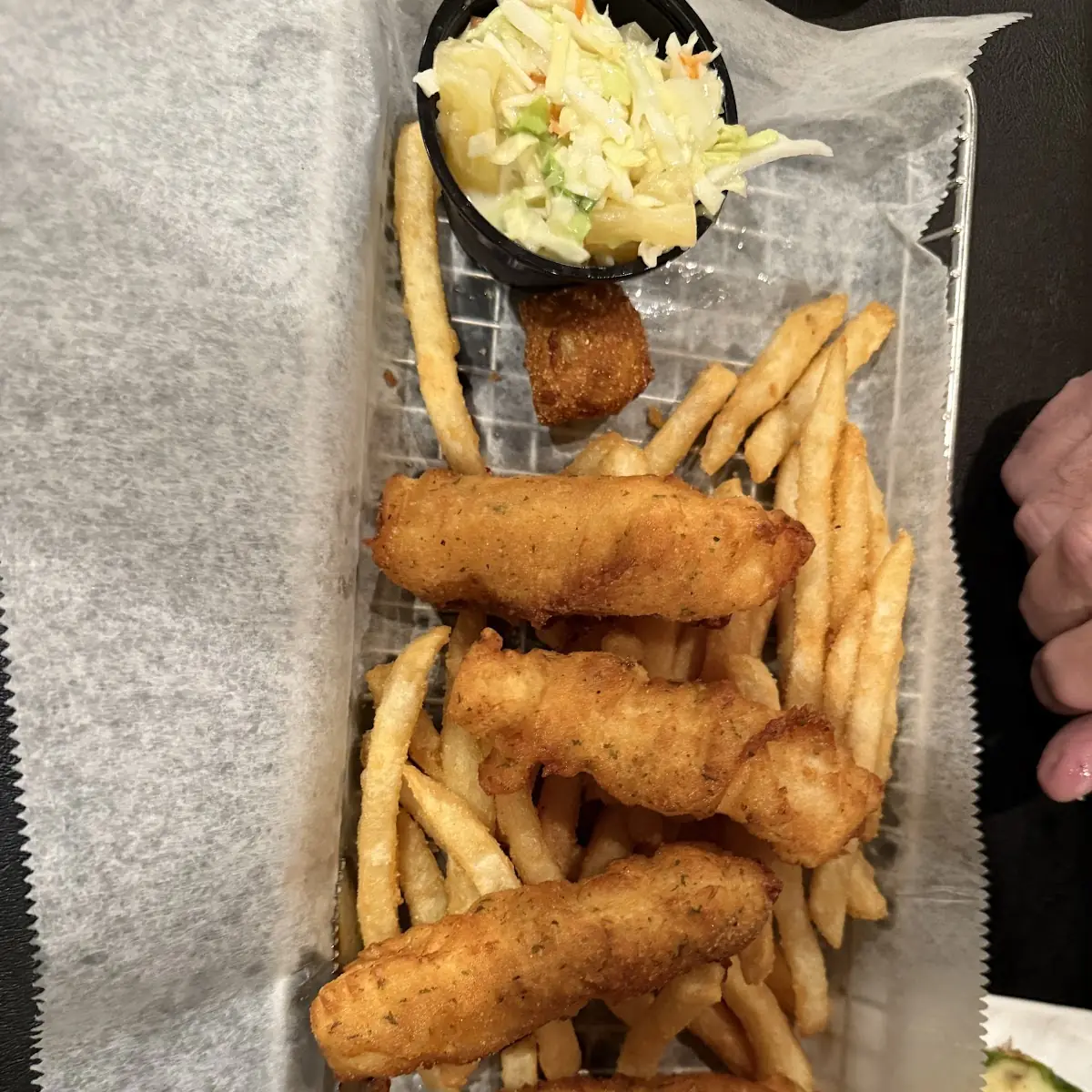 Fried Fish and French Fries
