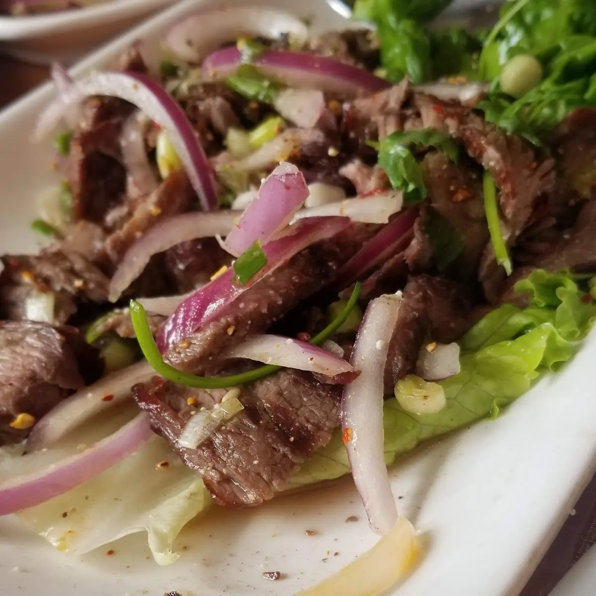 Nam Tok Beef Salad
